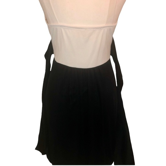 Women’s Black & White Mini Dress (by Tulip) - Picture 10 of 16